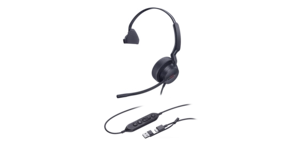 CASQUE MONO TEAMS USB-C/A CASQUE FILAIRE COMPATIBLE TEAMS – UH46MONO – vue 2