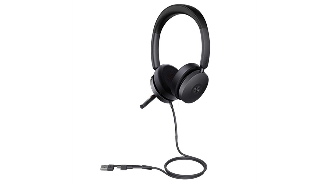 Casque téléphonique filaire certifie teams acoustic shield 3.0