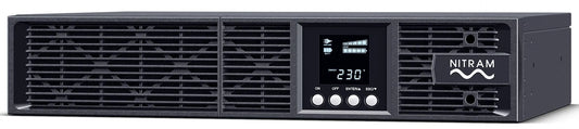 ONDULEUR 1KVA ON LINE TOUR/RACK MONO/MONO / 6 prises IEC C13 / LCD