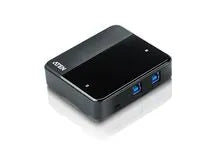 Commutateur KVM switch 2 x USB 3.0 pour 2 uc – vue 2