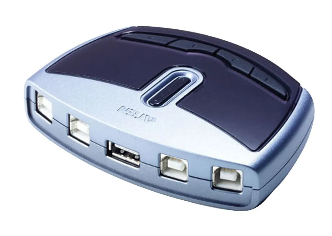 Commutateur KVM commut manuel USB2.0 4 uc A 1 perip