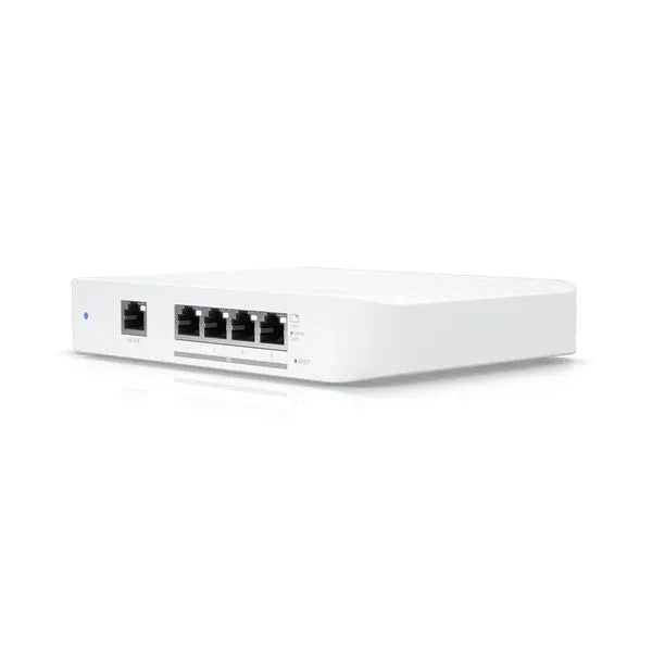 SWITCH LAYER 2 4x10GbE RJ45 + 1xGbE 802.3at PoE+ RJ45 input