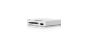 UNIFI 8PORT L3 POE++ 8x10GbE 2x10G SFP+ 155W / ETHERLIGHTING / BUREAU/MURAL – vue 2