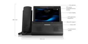Téléphone IP premium unifi tactile 7' – vue 3