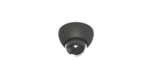 CAMÉRA DOME 4K INT/EXT IR 40m NOIRE Advanced AI : Reconnaissance faciale et plaques – vue 2