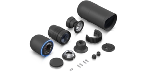 Caméra de vidéosurveillance Bullet focale 45mm, noire – vue 4