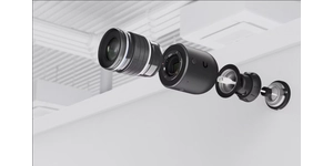 Caméra de vidéosurveillance Bullet focale 45mm, noire – vue 6