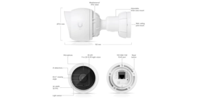PACK 3 CAMÉRAS G5 BULLET AI 2K POE – vue 3