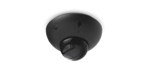 CAMÉRA G6 DOME 4K POE IP66/IK10 IR 30M MICRO NOIRE OBJ FIXE – vue 2