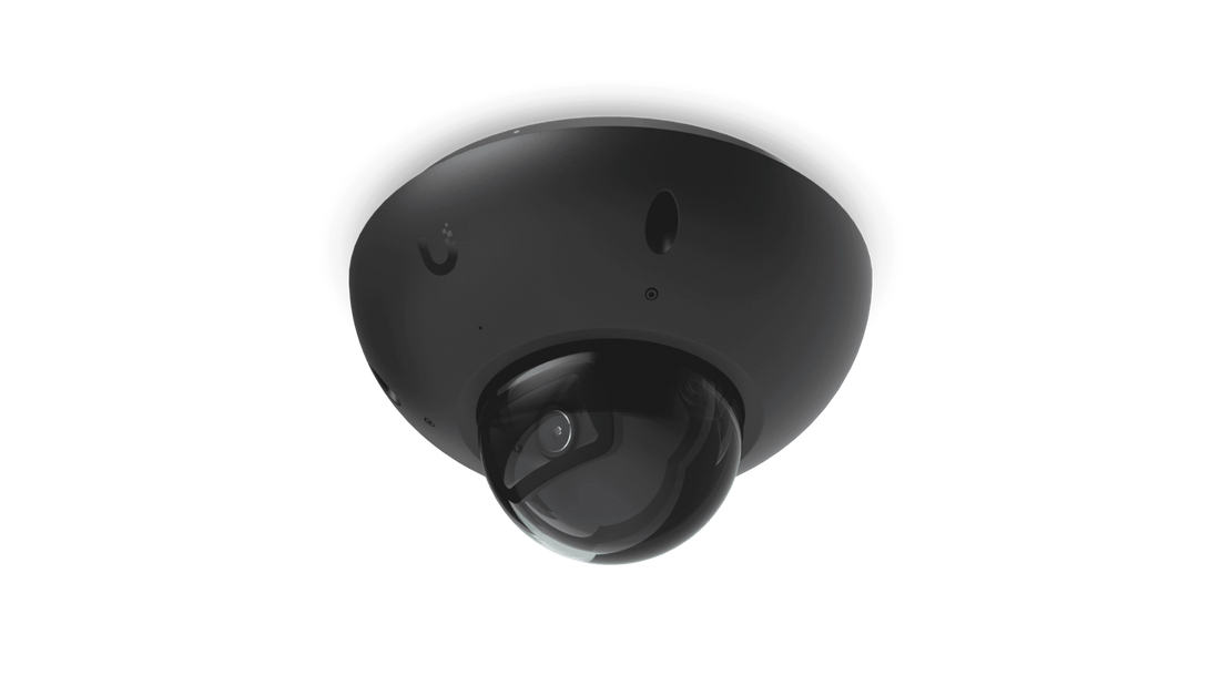 CAMÉRA G6 DOME 4K POE IP66/IK10 IR 30M MICRO NOIRE OBJ FIXE