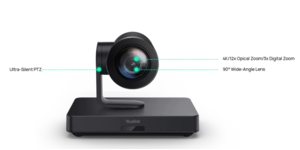 KIT CAMÉRA 4K PTZ/HP SALLE MOYENNE Zoom optique 12x, vue a 90 , cadrage automatique – vue 3