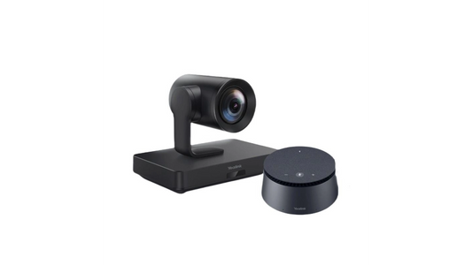 KIT CAMÉRA 4K PTZ/HP SALLE MOYENNE Zoom optique 12x, vue a 90 , cadrage automatique