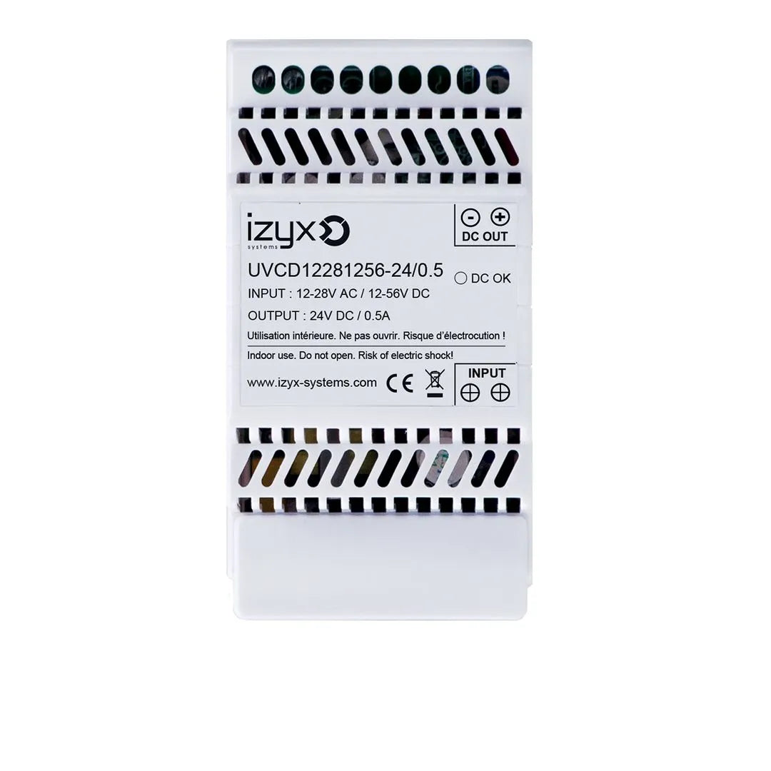 Bloc d'alimentation conv U raildin/out 24V DC 1A