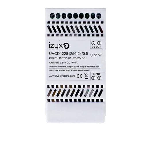 Bloc d'alimentation conv U raildin/out 24V DC 1A