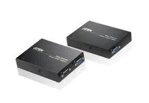 Commutateur KVM ampli ligne écran VGA/RJ45(paire) – vue 2