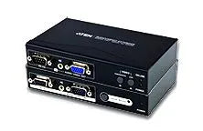 Commutateur KVM jusqu'a 150M / 1600x1200 / 2 lcd/speaker – vue 2
