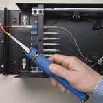Testeur réseau / électrique localisateur de defauts dans le rouge visible vfl – vue 4