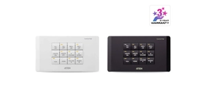Commutateur KVM système de contrôle 12 boutons POE – vue 2
