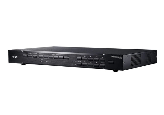 Commutateur KVM transparant avec ajusteur / diffusion / melangeur