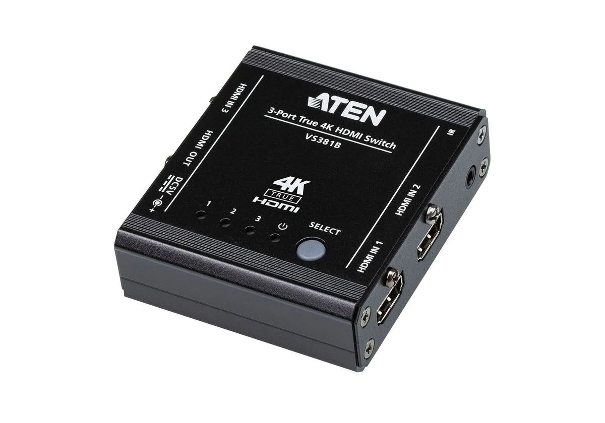 Commutateur KVM switch 3 ports HDMI 1.3B certified