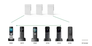 Téléphone sans fil borne multicell DECT 10 appels 3 – vue 4