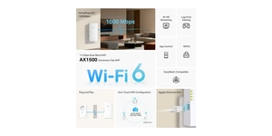 Adaptateur CPL KITx3 cpl AV1000 WIFI AC avec prise – vue 5