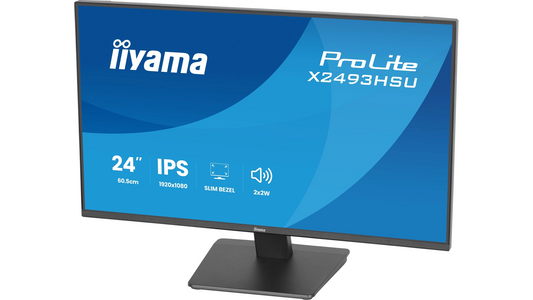 Écran informatique 24' ips DP/HDMI/2xUSB-HUB hp