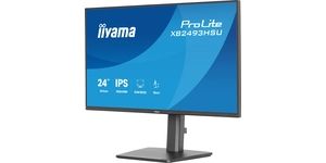 ECRAN 24' ULTRA MINCE IPS 1920x1080 1ms 350cd/m2 1500:1, HP, HDMI/DP/USB-HUB – vue 2
