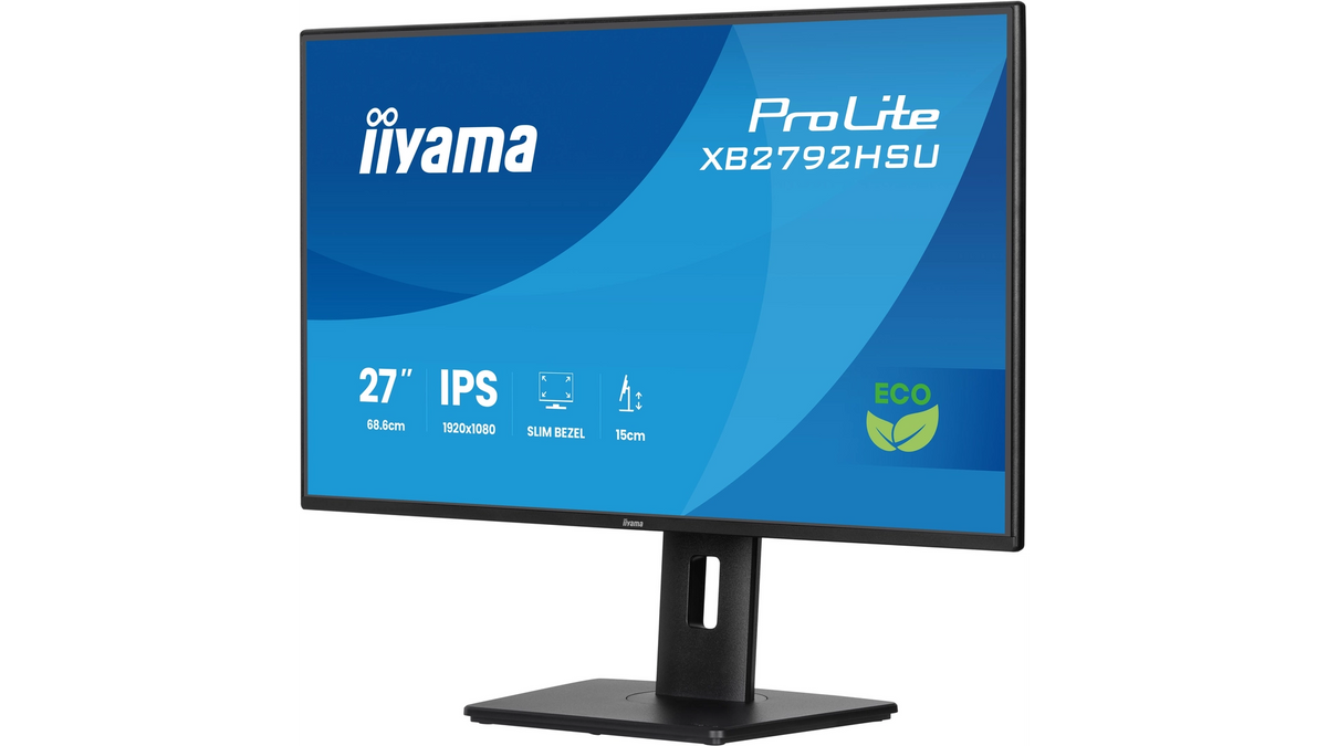 Écran informatique Pied reglable hauteur, HDMI, dp, usb-hub 3ms