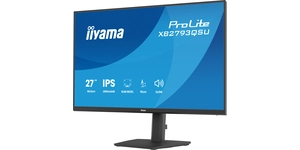 ECRAN 27' ULTRA MINCE DALLE IPS 2560x1440 Pied reglable hauteur, HDMI, DP, HUB USBx2 1ms – vue 2