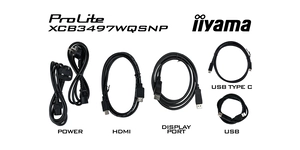 ECRAN 34' DALLE VA INCURVE 0,4ms 350cd/m2 3440x1440 / DOCKING USB-C INTEGRE 1xDP 2xHDMI – XCB3497WQSNP-B1 – vue 6