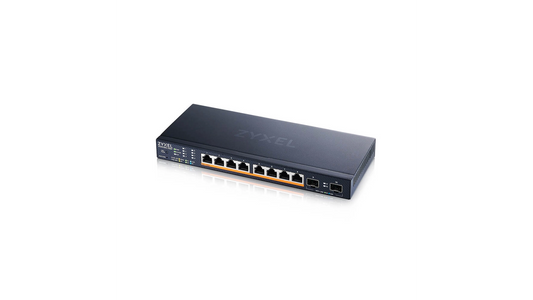 SWITCH 8 PORTS 2.5G + 2 SFP 8 POE