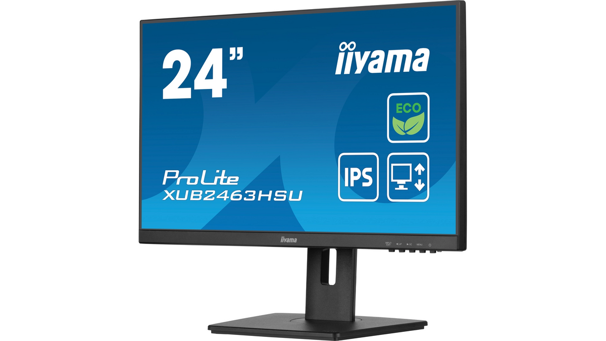 ECRAN 23,8' ULTRA MINCE DALLE IPS PIED REGLABLE 1920x1080 3ms HDMI DP 250cdm/m2