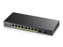 SWITCH L2 8 PORTS GIGA POE + 2 SFP 77W – vue 2